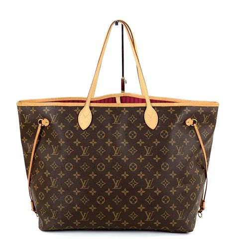 LOUIS VUITTON Monogram Neverfull GM, Pivone Pink Interior.